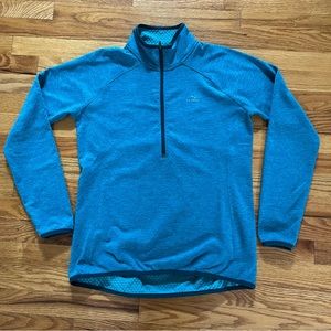 Women's Adventure Grid Fleece Quarter-Zip Pullover size small